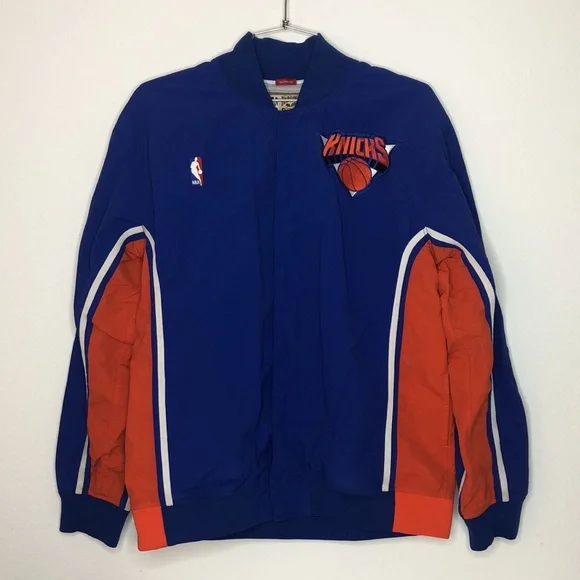 New York Knicks Jacket SIZE 48 XL Mitchell & Ness - Picture 2 of 10